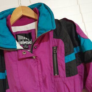 Vintage Youth Kid's Girl's Inside Edge Snow Suit sz Medium-VIEW DESCRIPTION